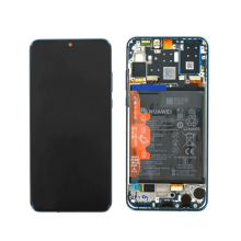 Huawei P30 Lite New Edition LCD Display Breathing Crystal - Original Service Pack avec Battery - No Warranty